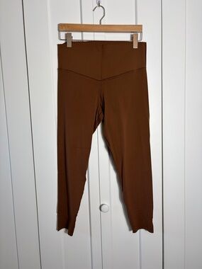 Offline by Aerie Brown High-Waist Cropped Leggings XL